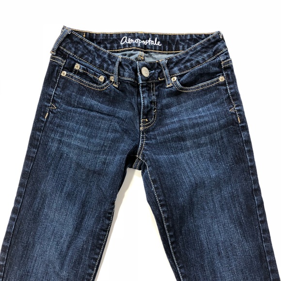 Aeropostale Low Rise Stretch Bayla Skinny Jeans - Picture 3 of 8